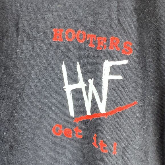 Vintage Wrestling Hooters Wrestling Federation HWF 2001 Black T-Shirt Size 2XL - Picture 5 of 7